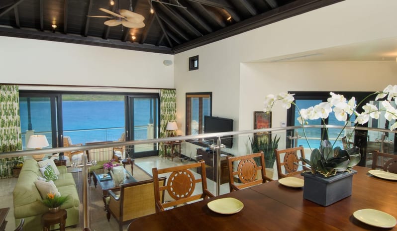 Scrub Island Resort, Spa and Marina - Four Bedroom Villa - Dining Area